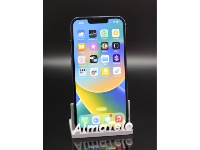 Apple iPhone 14 256 GB Midnight 100% akku - 12 HÓ GARANCIA