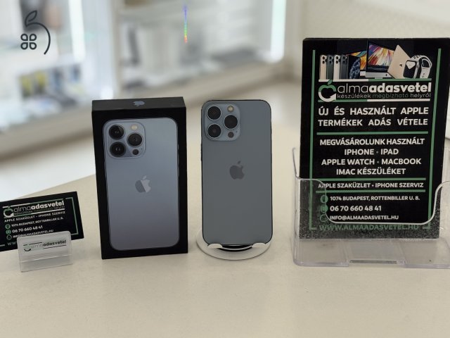 iPhone 13 Pro 128GB Független Nagyon Szép/1-3 hónap gar./Akku 100%/p4391