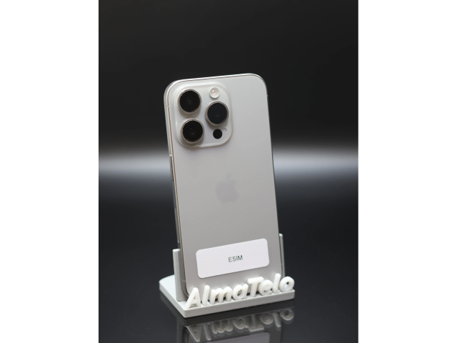 Apple iPhone 15 Pro 128 GB Natural Titanium 89% akku - 12 HÓ GARANCIA