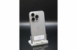 Apple iPhone 15 Pro 128 GB Natural Titanium 89% akku - 12 HÓ GARANCIA