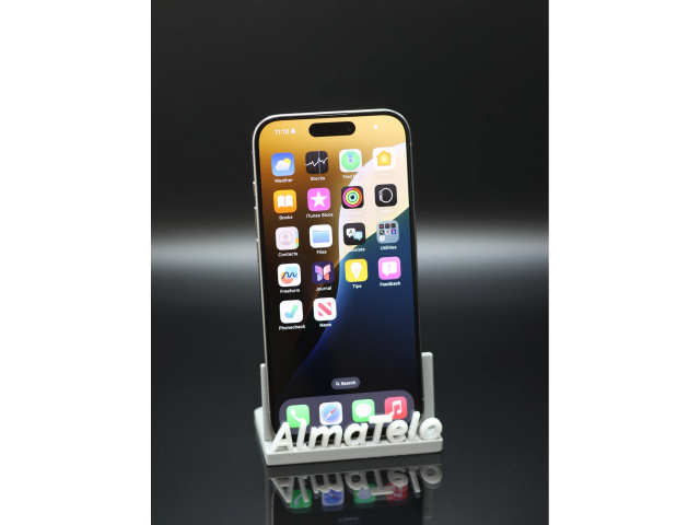 Apple iPhone 15 Pro 128 GB Natural Titanium 89% akku - 12 HÓ GARANCIA