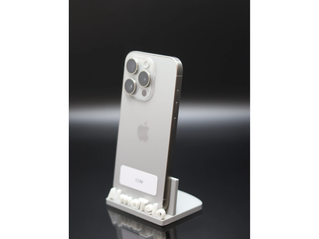 Apple iPhone 15 Pro 128 GB Natural Titanium 89% akku - 12 HÓ GARANCIA