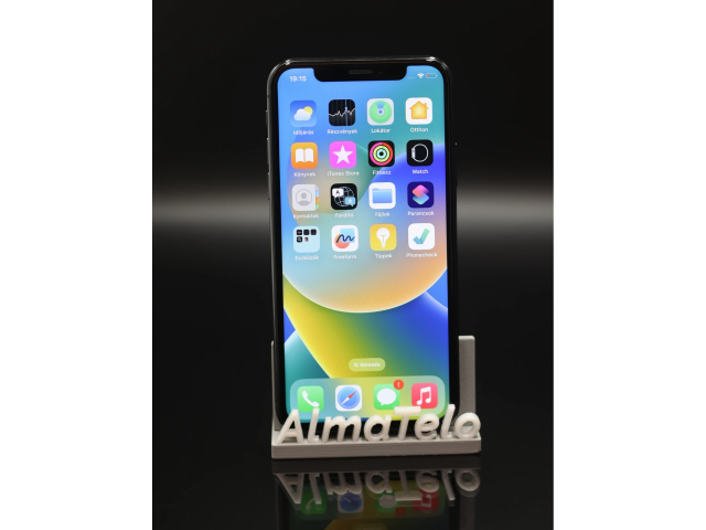 Apple iPhone X 64 GB Space Gray 100% akku - 12 HÓ GARANCIA