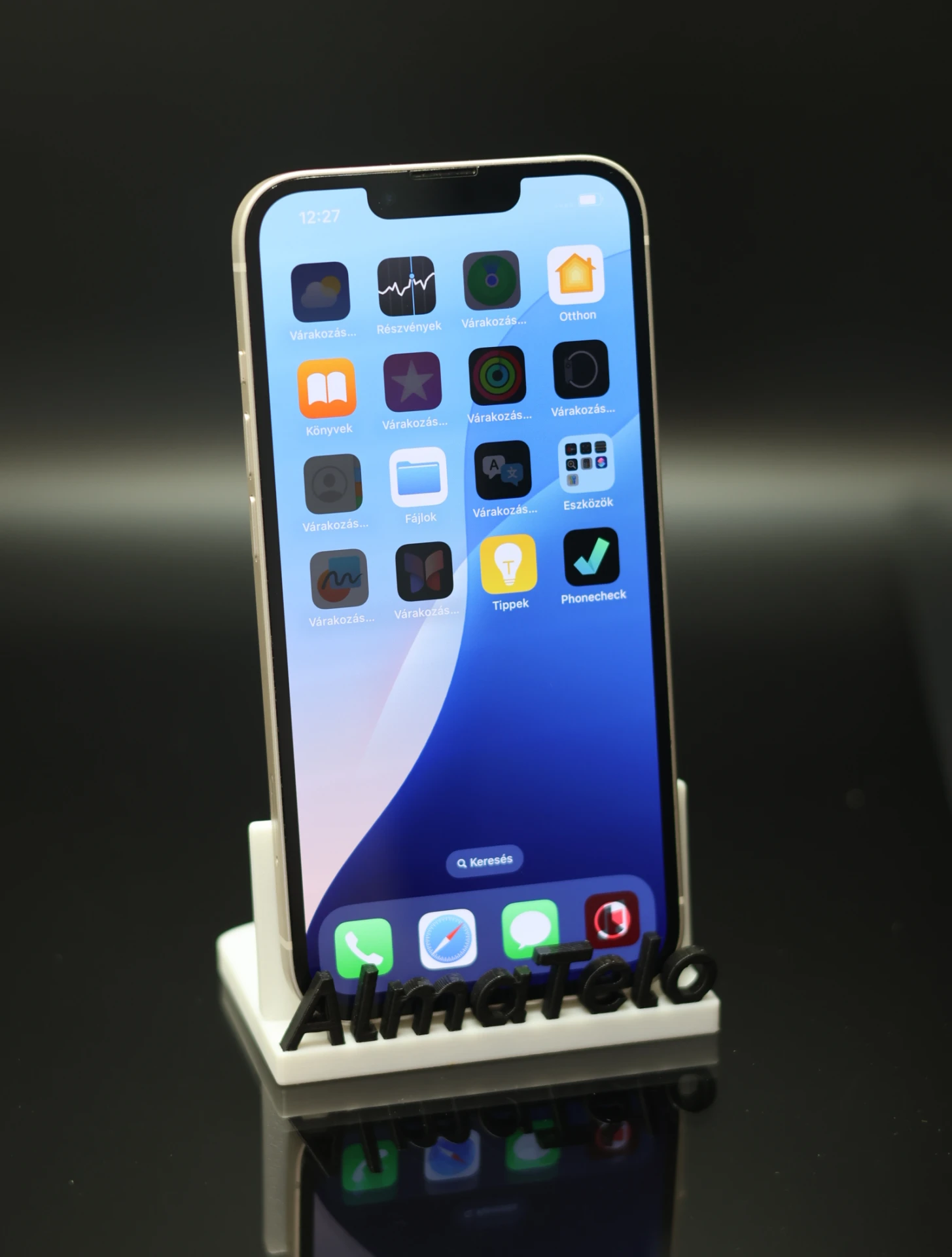 Apple iPhone 13 128 GB Starlight 90% akku - 12 HÓ GARANCIA