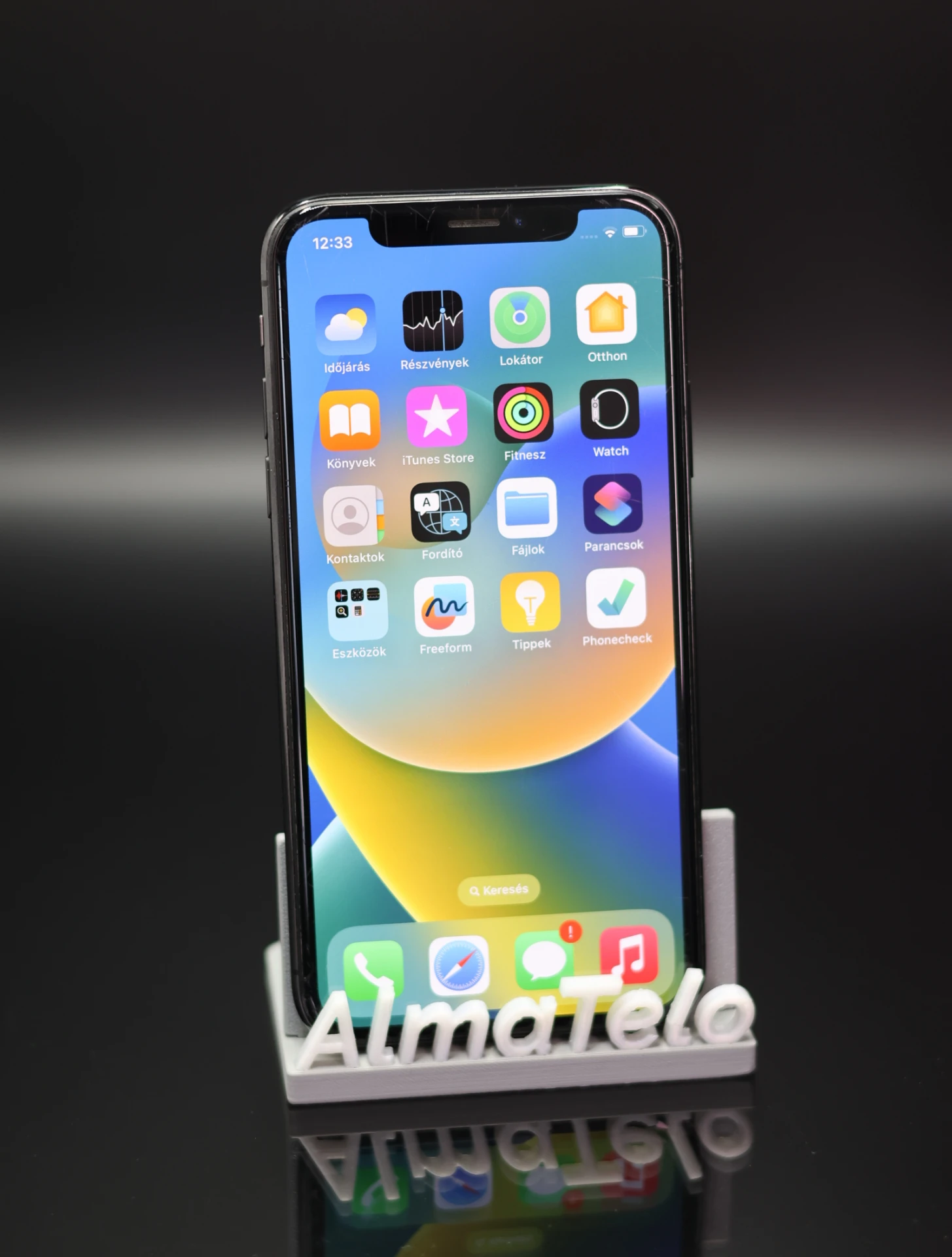Apple iPhone X 64 GB Space Gray 100% akku - 12 HÓ GARANCIA