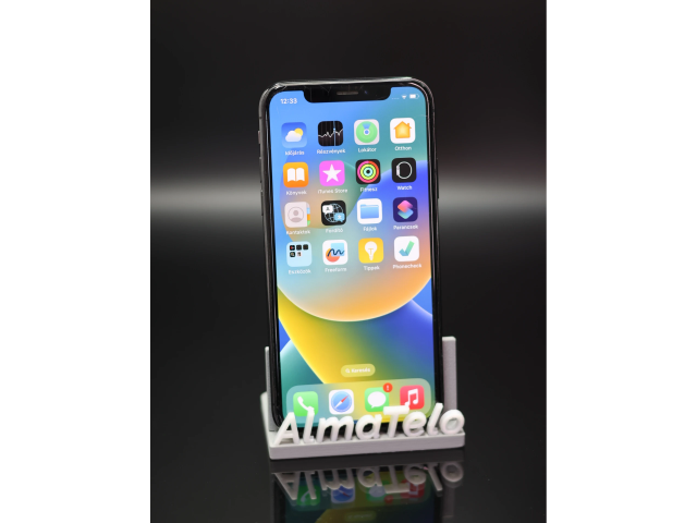 Apple iPhone X 64 GB Space Gray 100% akku - 12 HÓ GARANCIA