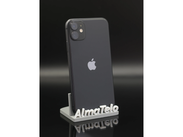 Apple iPhone 11 64 GB Black 100% akku - 12 HÓ GARANCIA