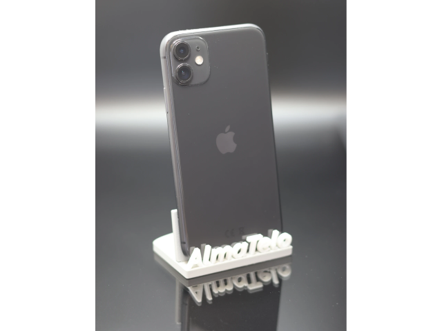 Apple iPhone 11 128 GB Black 100% akku - 12 HÓ GARANCIA