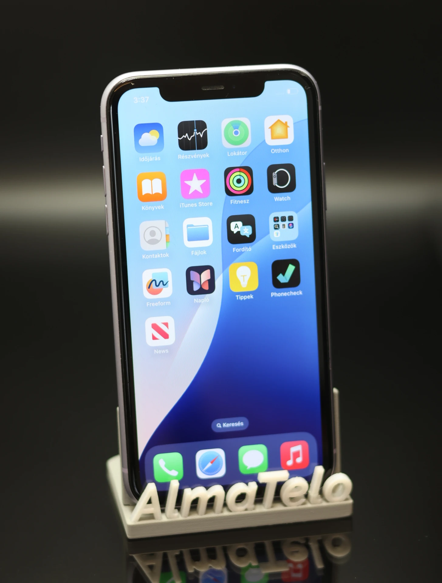 Apple iPhone 11 128 GB Purple 100% akku - 12 HÓ GARANCIA