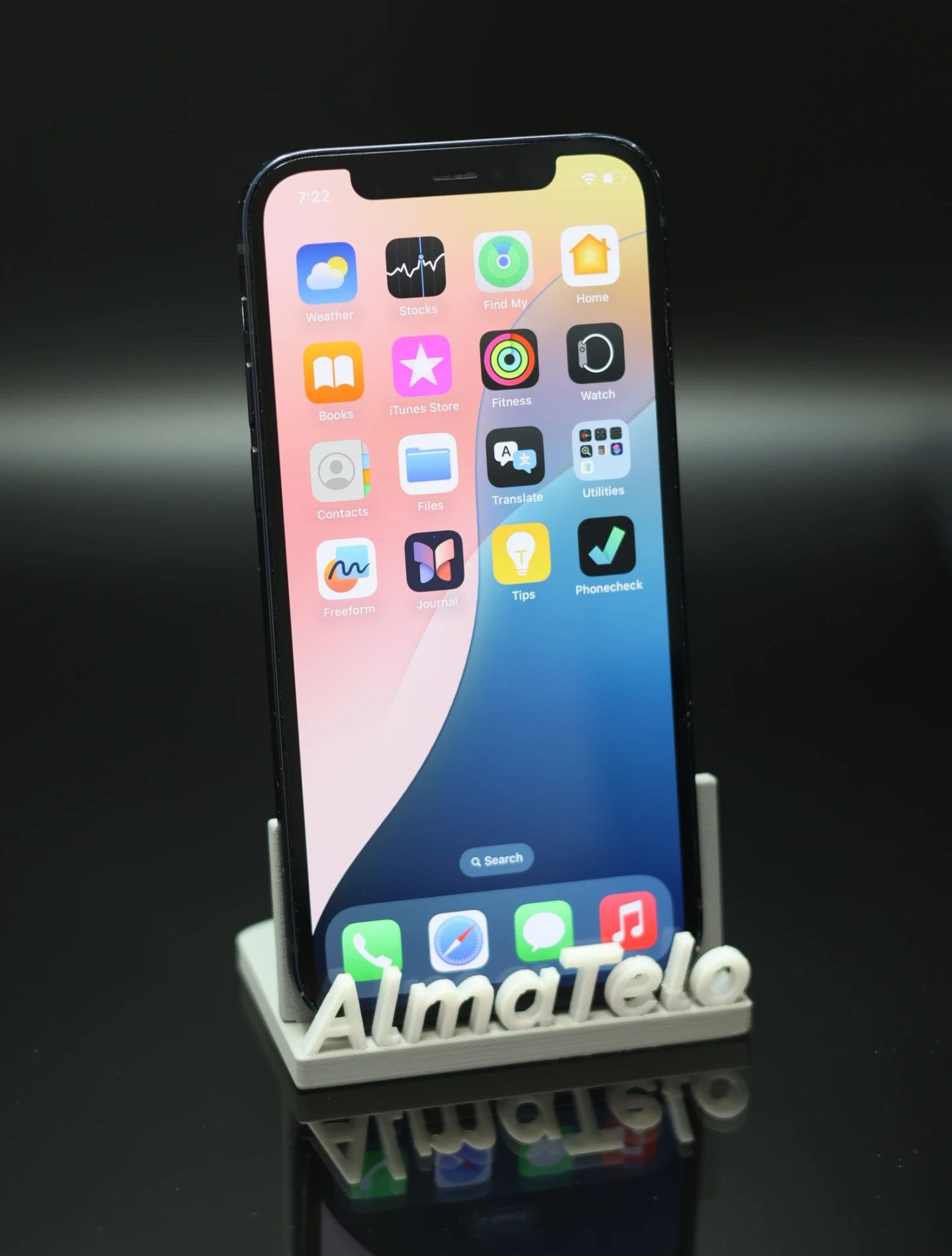 Apple iPhone 12 128 GB Black 100% akku - 12 HÓ GARANCIA