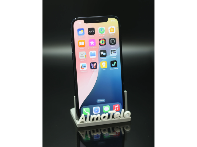 Apple iPhone 12 128 GB Black 100% akku - 12 HÓ GARANCIA