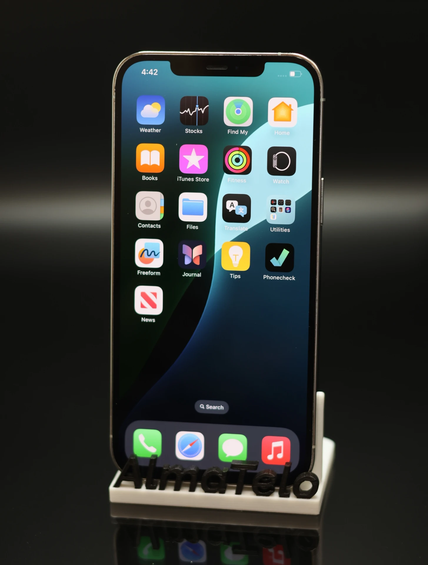 Apple iPhone 12 Pro Max 256 GB Silver 100% akku - 12 HÓ GARANCIA