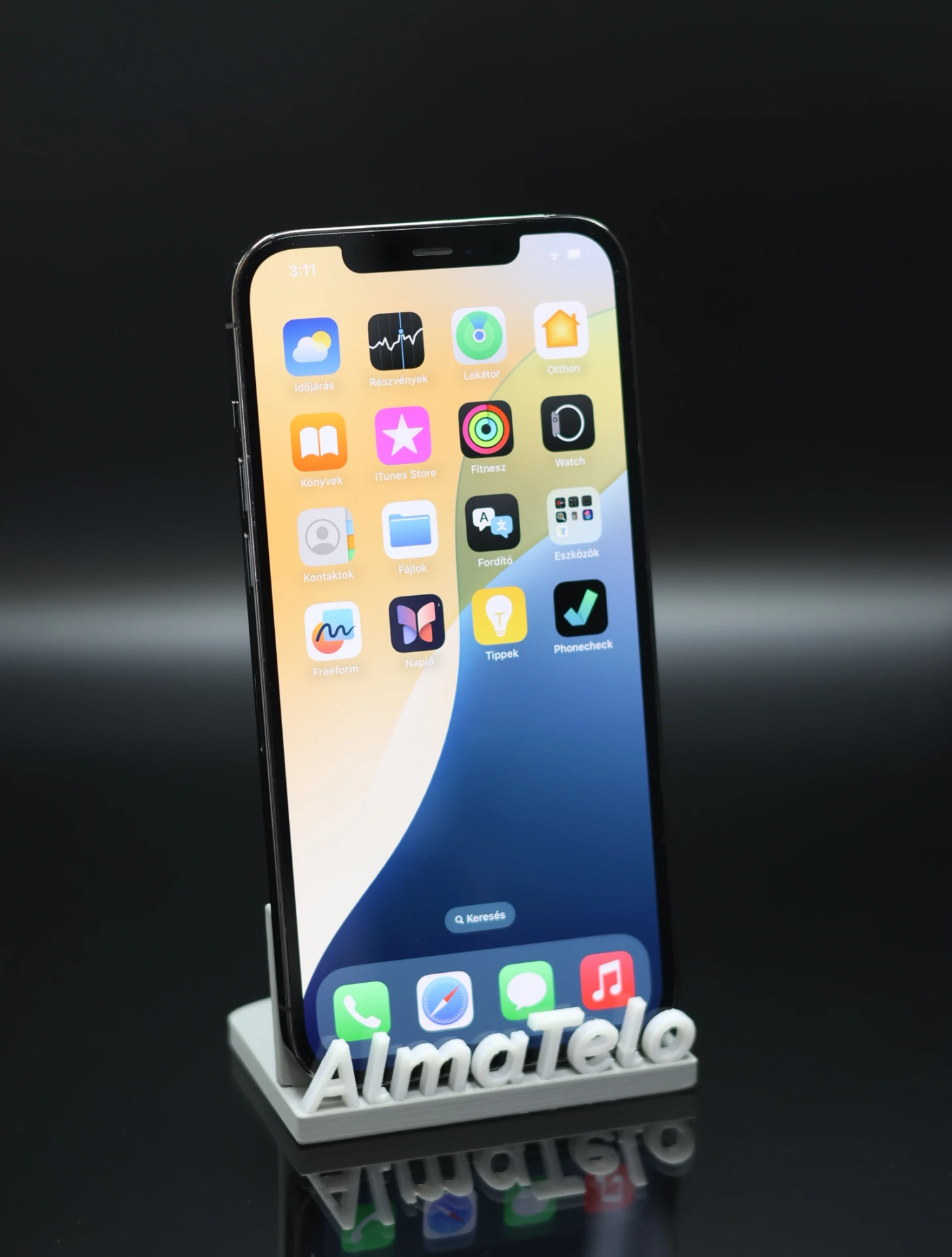 Apple iPhone 12 Pro Max 256 GB Graphite 100% akku - 12 HÓ GARANCIA