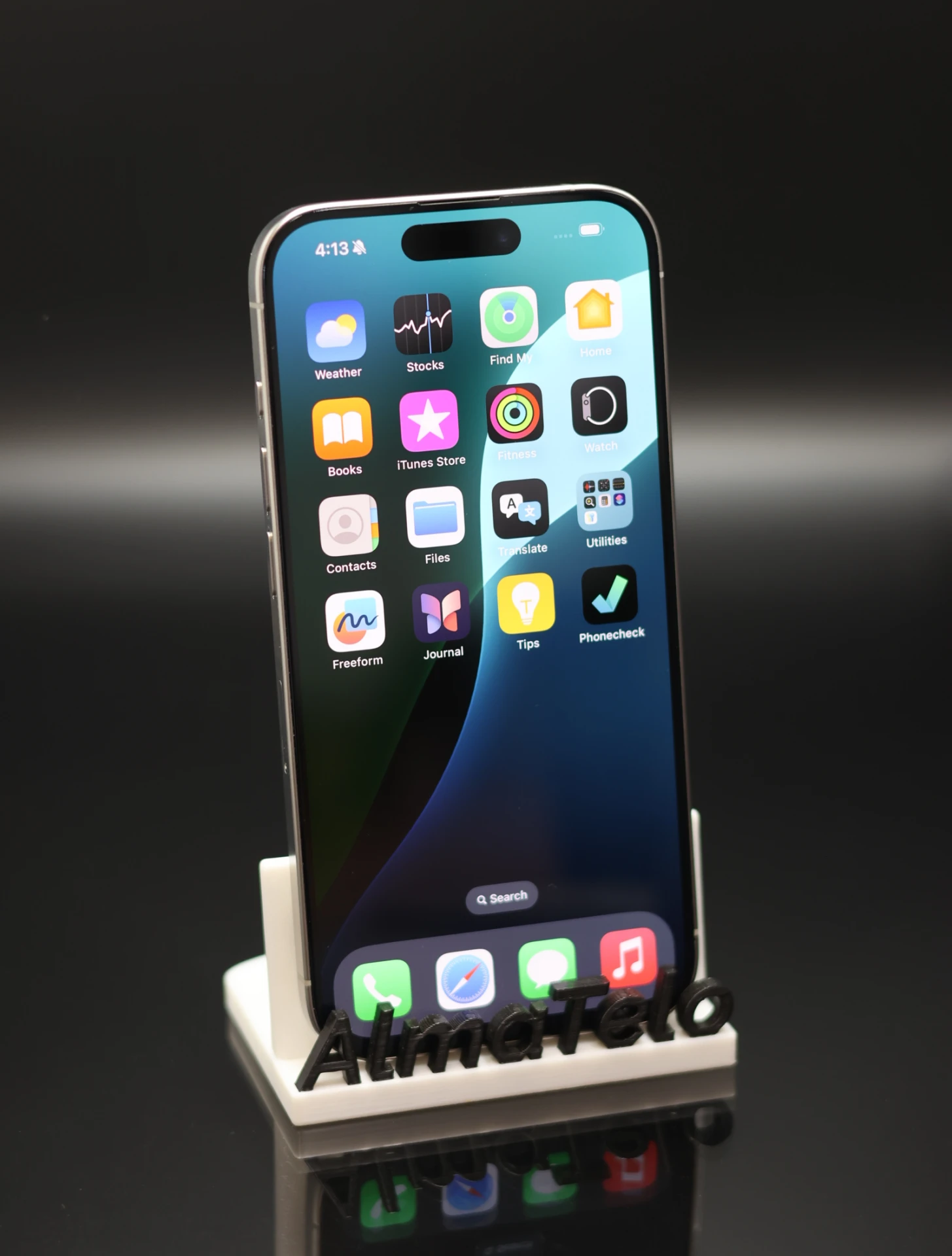 Apple iPhone 15 Pro 128 GB White Titanium 98% akku - 12 HÓ GARANCIA