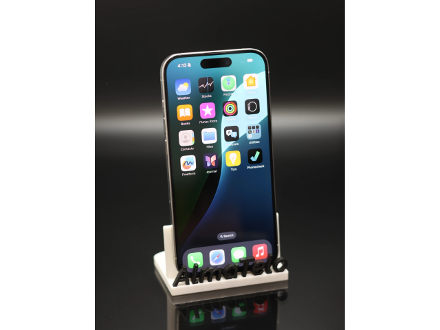 Apple iPhone 15 Pro 128 GB White Titanium 98% akku - 12 HÓ GARANCIA