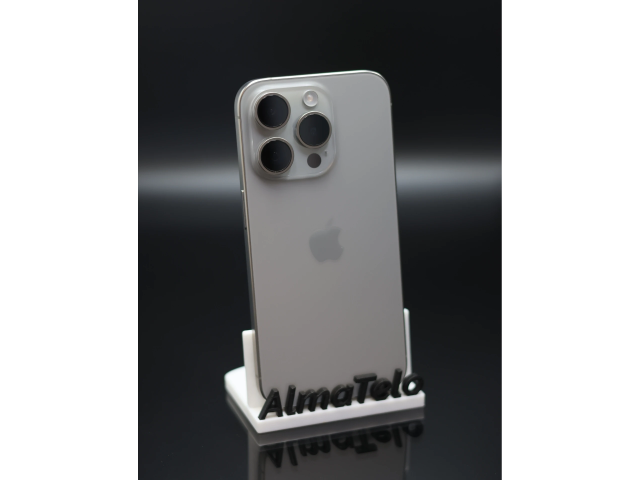 Apple iPhone 15 Pro 128 GB Natural Titanium 88% akku - 12 HÓ GARANCIA