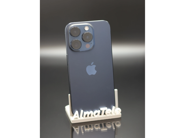 Apple iPhone 15 Pro 128 GB Blue Titanium 89% akku - 12 HÓ GARANCIA