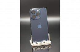 Apple iPhone 15 Pro 128 GB Blue Titanium 89% akku - 12 HÓ GARANCIA