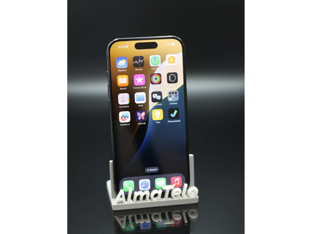 Apple iPhone 15 Pro 128 GB Blue Titanium 89% akku - 12 HÓ GARANCIA