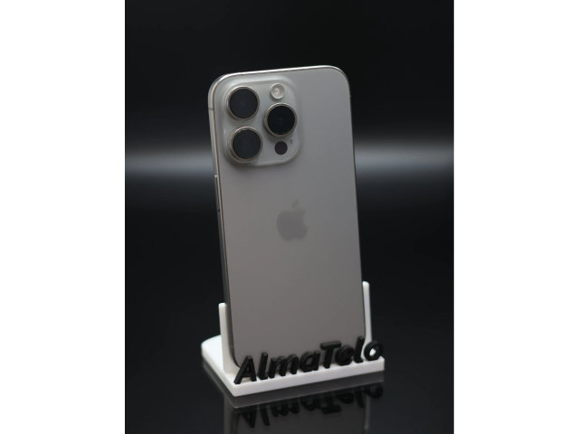 Apple iPhone 15 Pro 128 GB Natural Titanium 89% akku - 12 HÓ GARANCIA