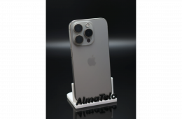 Apple iPhone 15 Pro 128 GB Natural Titanium 89% akku - 12 HÓ GARANCIA