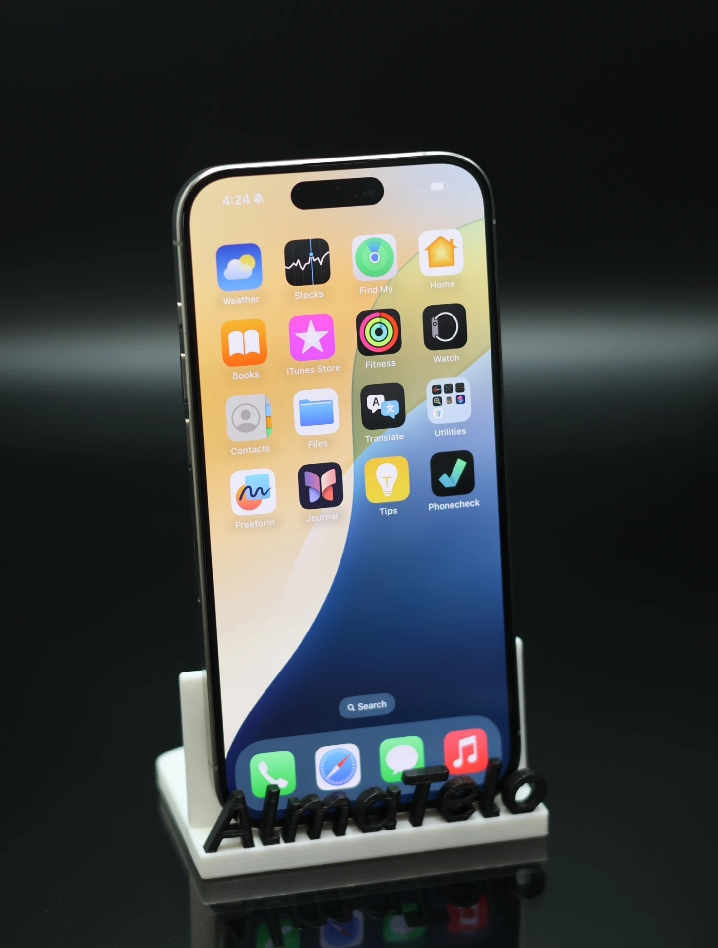 Apple iPhone 15 Pro 128 GB Natural Titanium 89% akku - 12 HÓ GARANCIA