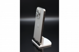 Apple iPhone 15 Pro 128 GB Natural Titanium 89% akku - 12 HÓ GARANCIA
