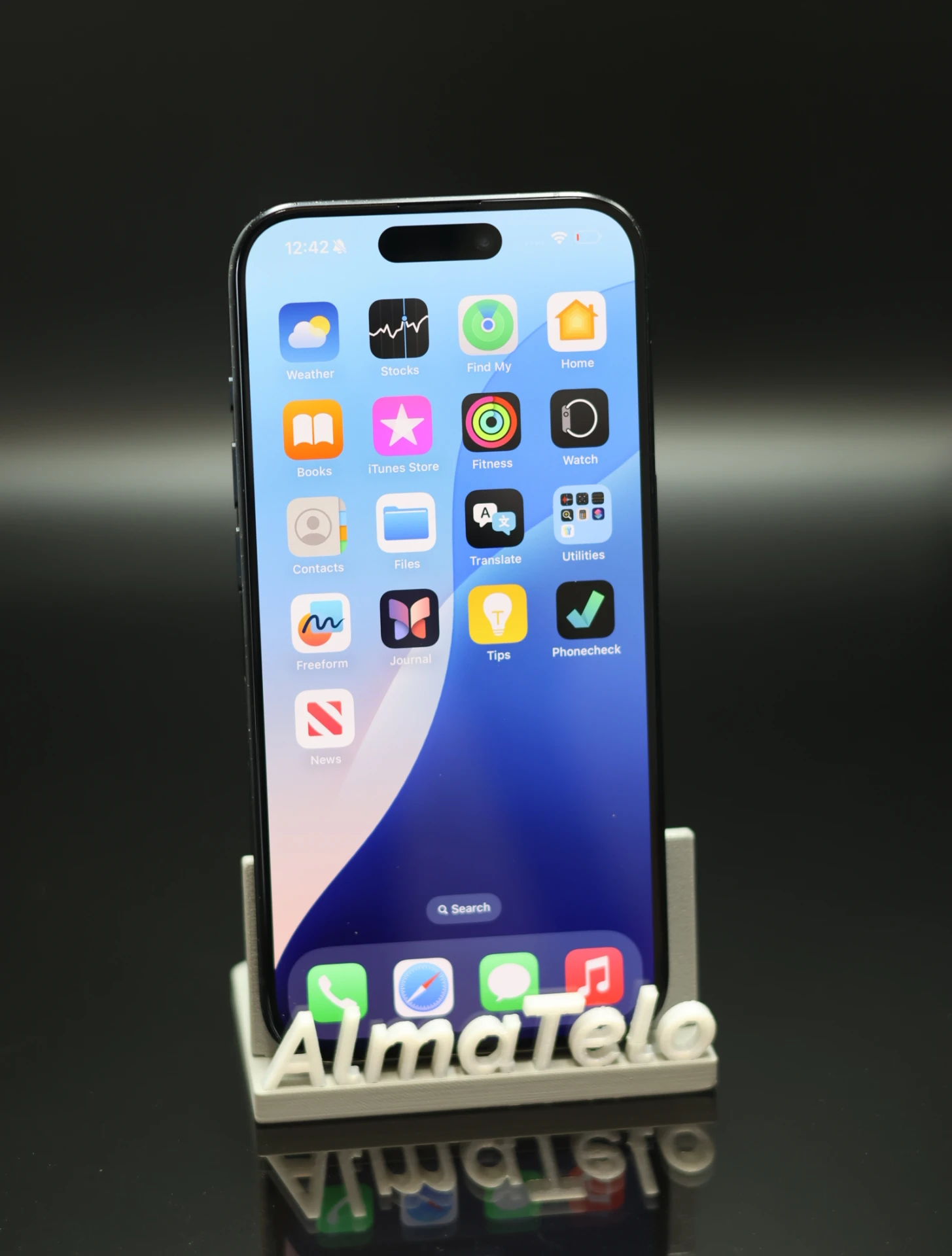 Apple iPhone 15 Pro 128 GB Blue Titanium 91% akku - 12 HÓ GARANCIA