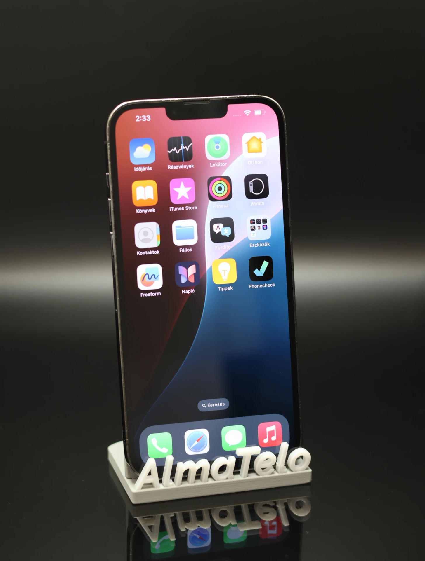 Apple iPhone 13 Pro Max 128 GB Graphite 93% akku - 12 HÓ GARANCIA