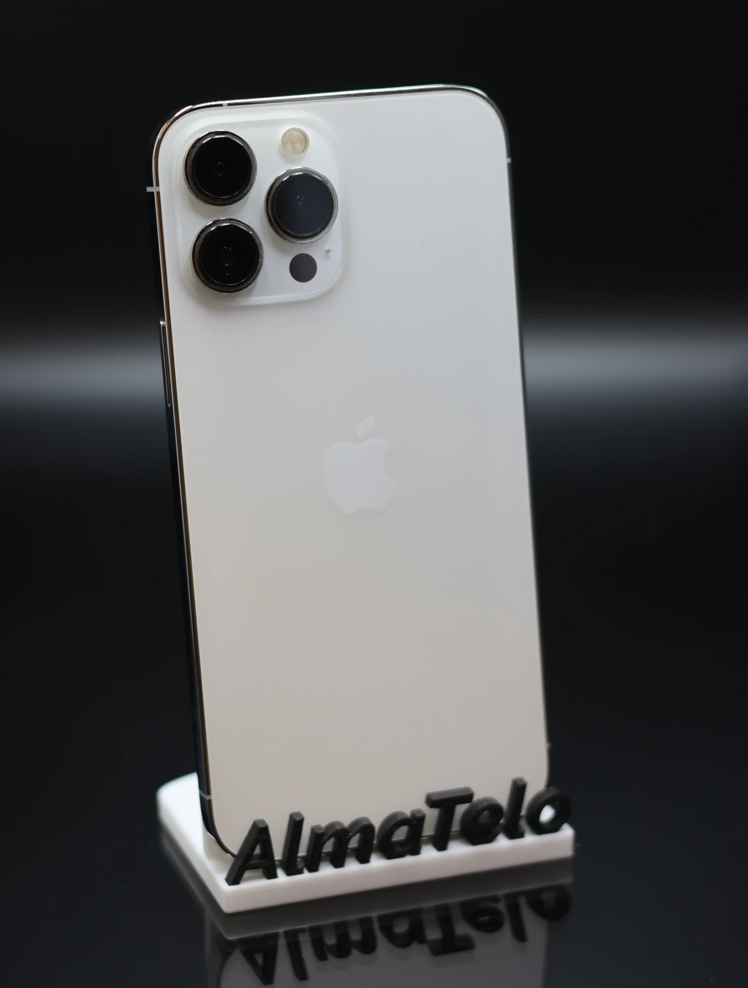 Apple iPhone 13 Pro Max 128 GB Silver 100% akku - 12 HÓ GARANCIA