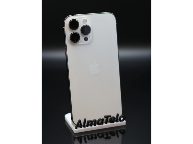Apple iPhone 13 Pro Max 128 GB Silver 100% akku - 12 HÓ GARANCIA