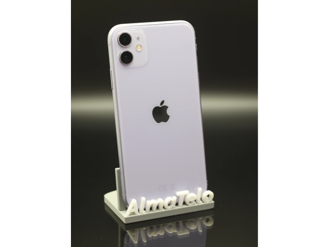 Apple iPhone 11 64 GB Purple 100% akku - 12 HÓ GARANCIA