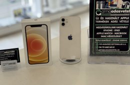 iPhone 12 64GB Független Nagyon Szép/1-3 hónap gar./Akku 100%/p4394