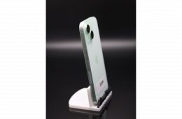 Apple iPhone 15 128 GB Green 100% akku - 12 HÓ GARANCIA
