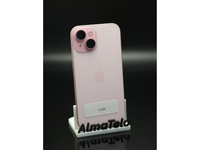 Apple iPhone 15 256 GB Pink 90% akku - 12 HÓ GARANCIA