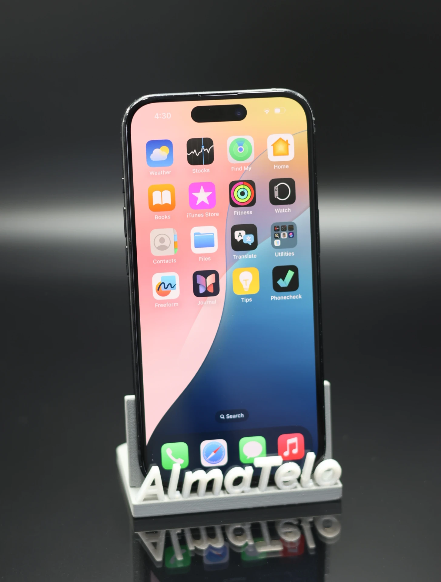 Apple iPhone 15 256 GB Black 100% akku - 12 HÓ GARANCIA