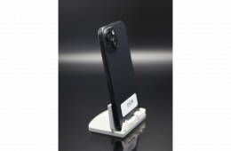 Apple iPhone 15 256 GB Black 100% akku - 12 HÓ GARANCIA