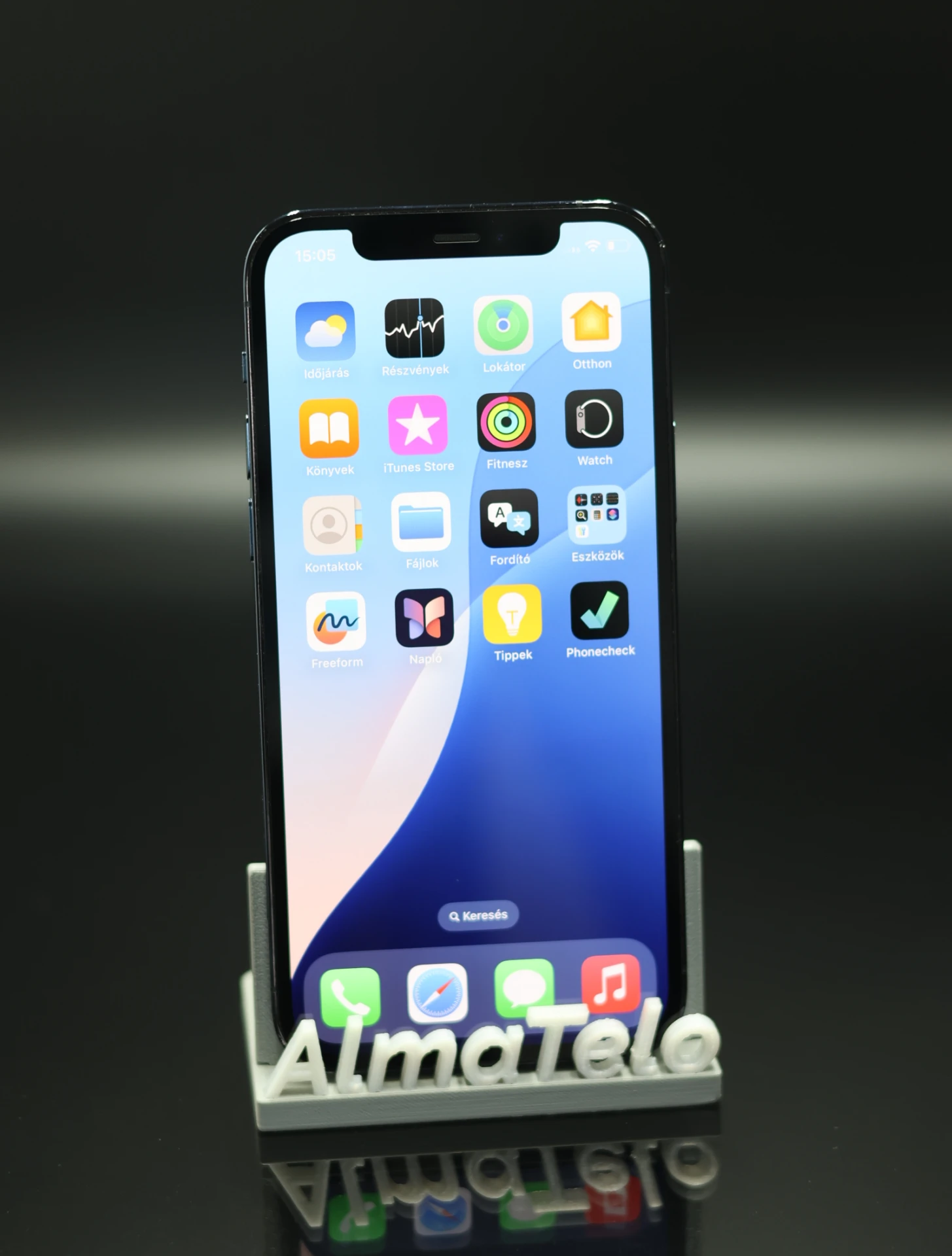 Apple iPhone 12 Pro 256 GB Pacific Blue 100% akku - 12 HÓ GARANCIA