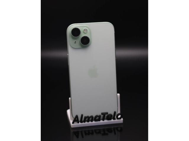 Apple iPhone 15 128 GB Green 91% akku - 12 HÓ GARANCIA