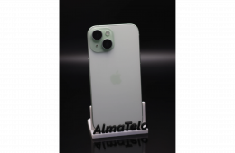 Apple iPhone 15 128 GB Green 91% akku - 12 HÓ GARANCIA