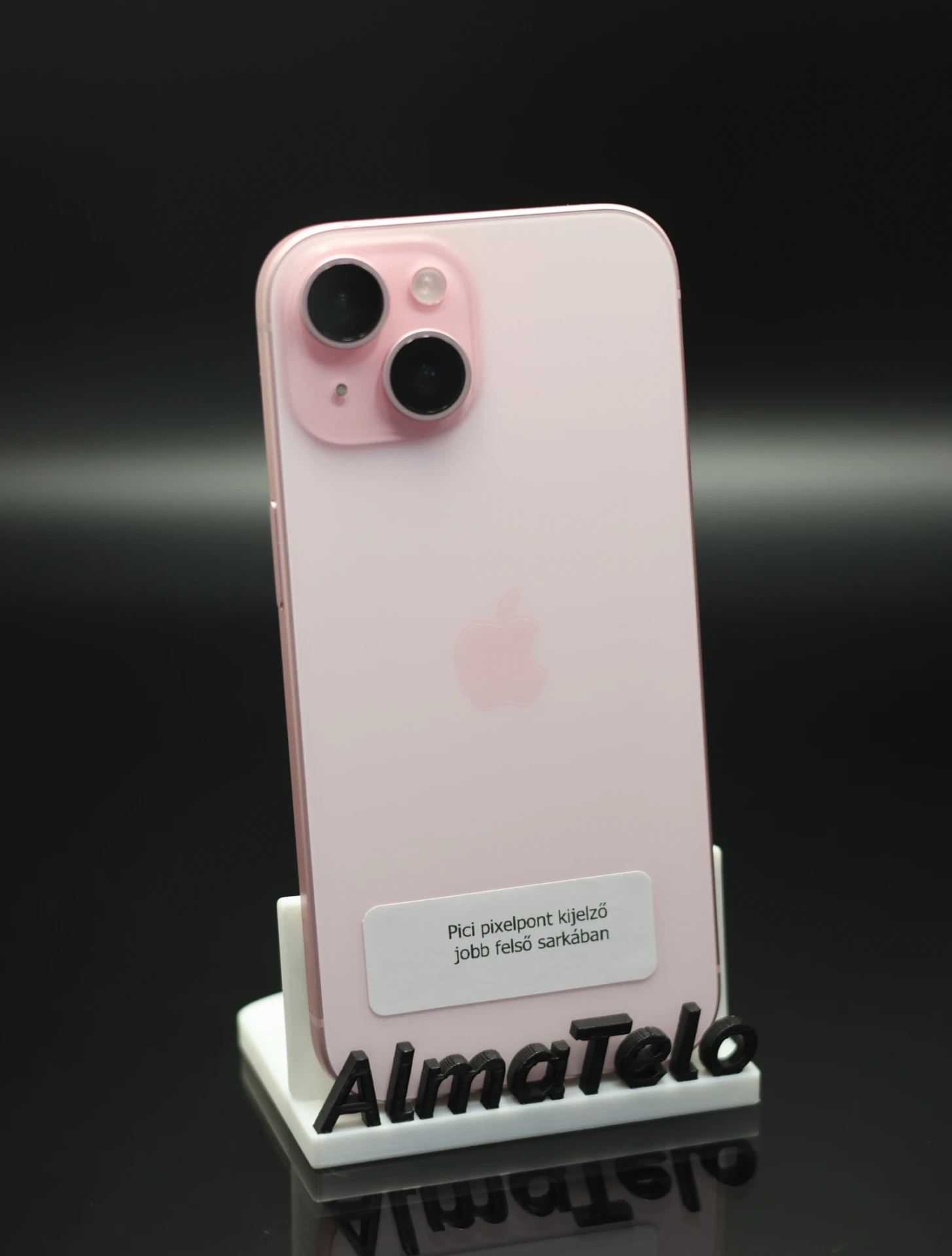 Apple iPhone 15 128 GB Pink 91% akku - 12 HÓ GARANCIA