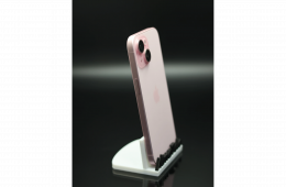 Apple iPhone 15 128 GB Pink 91% akku - 12 HÓ GARANCIA