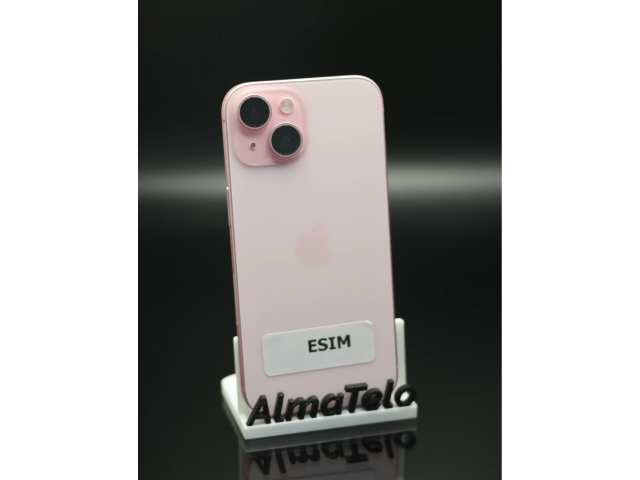 Apple iPhone 15 128 GB Pink 87% akku - 12 HÓ GARANCIA