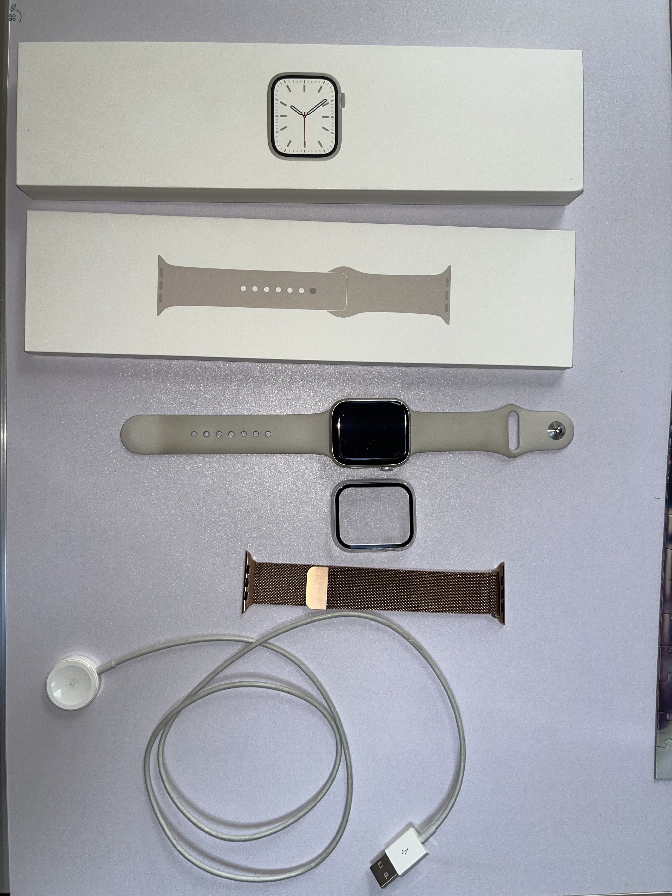 Apple Watch Series 7 45mm Starlight