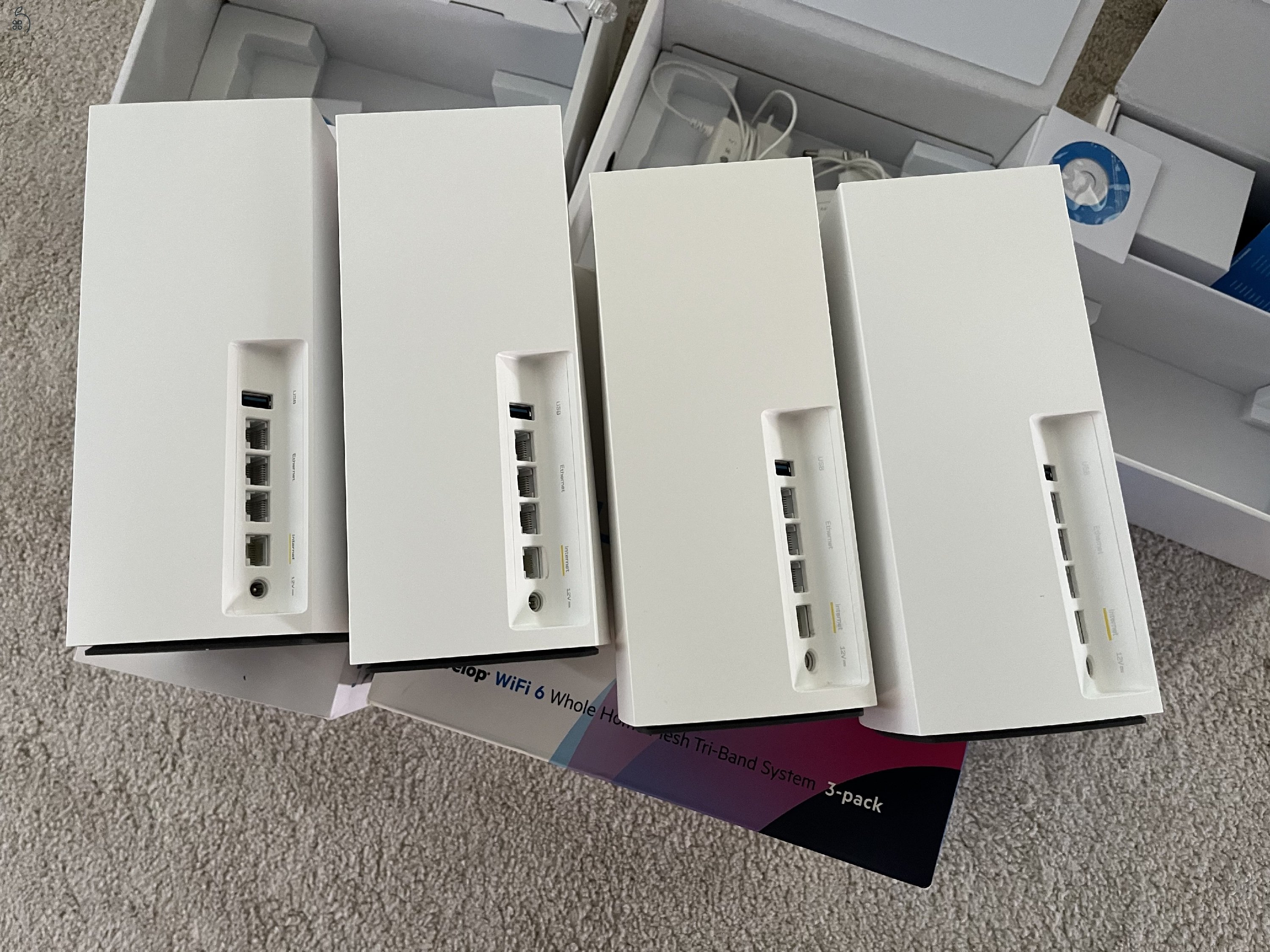  Linksys Velop MX4200 Mesh Wi-Fi 6 rendszer