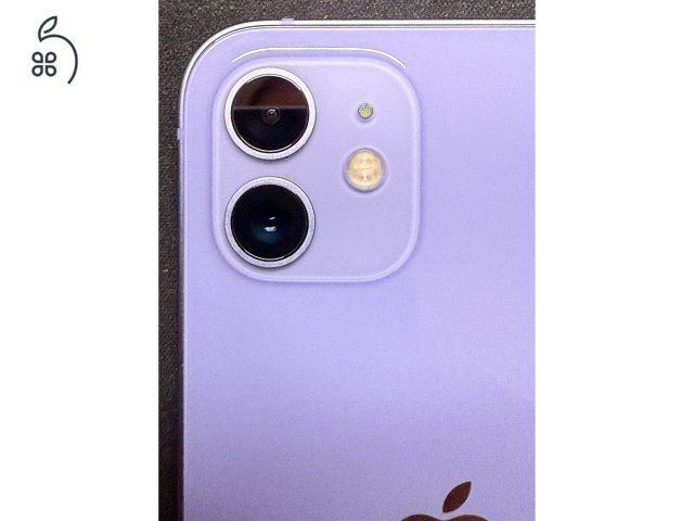 Phone 12 128GB Purple - kártyafüggetlen, hibátlan állapot!