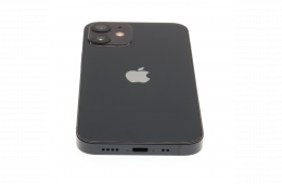 !! 1 ÉV GARANCIA !! Apple iPhone 12 Mini 128 GB Black 100%