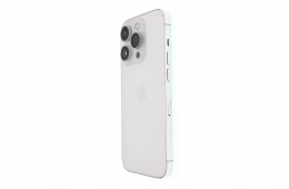 !! 1 ÉV GARANCIA !! Apple iPhone 14 Pro Max 128 GB Silver 100%