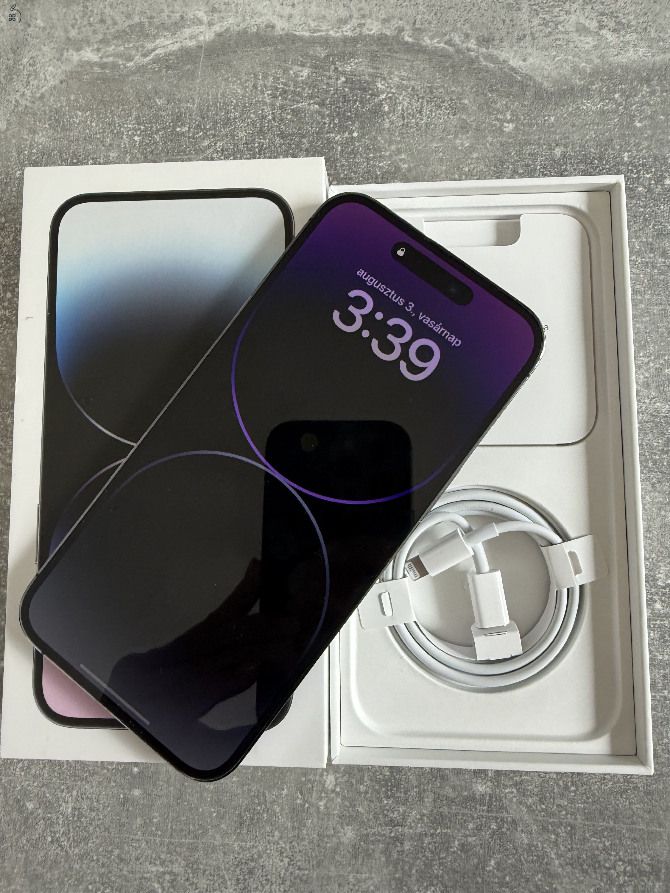 Eladó iPhone 14 Pro Max – 512 GB – Deep Purple – Kártyafüggetlen
