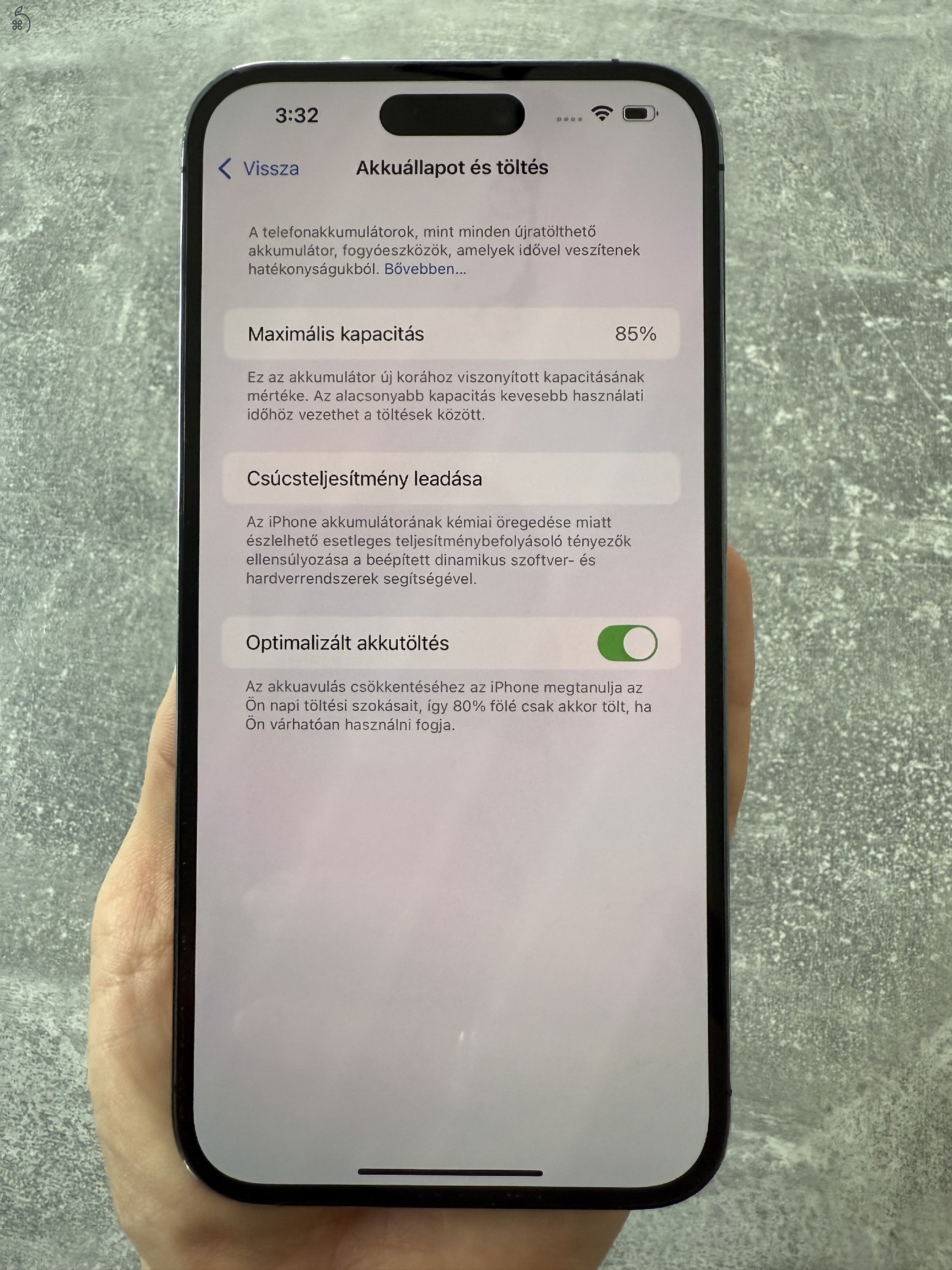 Eladó iPhone 14 Pro Max – 512 GB – Deep Purple – Kártyafüggetlen